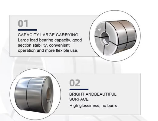 Ein guter Preis. 508mm Coil Inner Diam Grain Oriented Electrical Steel Coils with 1.7-1.9T Magnetic Flux Density Online